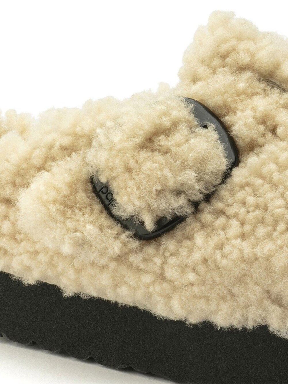 Birkenstock Boston Big Buckle Teddy Shearling Platform - 37 (6.5) - Picture 9 of 15